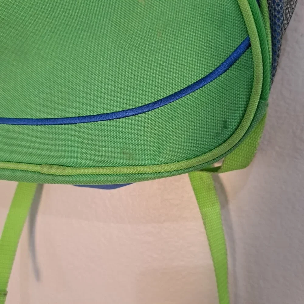 Skip hop Green and Blue Dinosaur backpack adjustable straps Kids